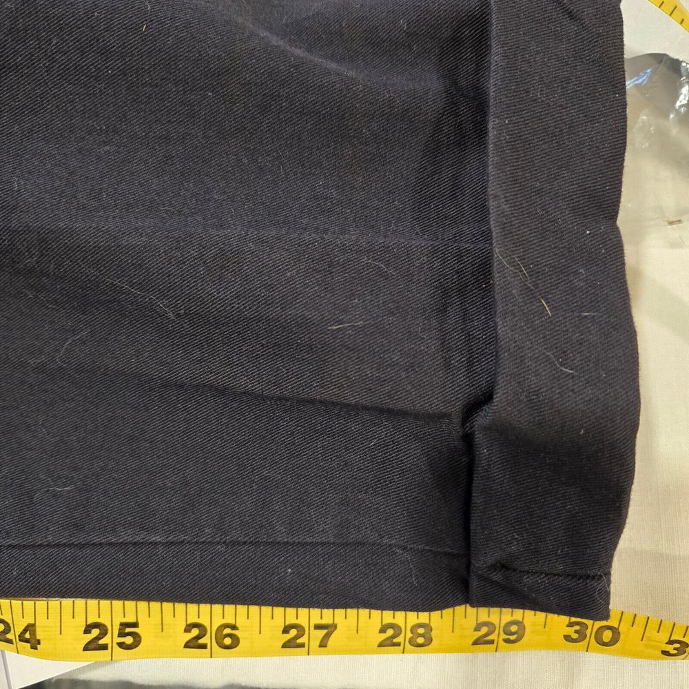 NWT Vintage Essentials Sport II Mens Large 36x30 Black Pleated Elastic Pants - Picture 5 of 9